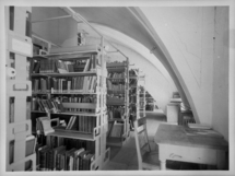 This handout picture of Austria's Osterreichische National Library shows shelves of books confiscated by the Nazis in 1944. This handout picture of Austria's Osterreichische National Library shows shelves of books confiscated by the Nazis in 1944.