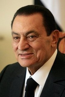 Egyptian President Hosni Mubarak in Cairo, in May 2010
