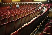 A view inside a cinema in downtown Baghdad, in May 2010 A view inside a cinema in downtown Baghdad, in May 2010