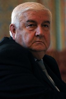 Syrian Foreign Minister Walid Muallem