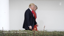 Trump, May agree that chemical weapons use must not 'go unchallenged'