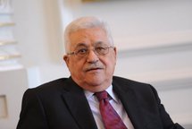 Palestinian president Mahmud Abbas