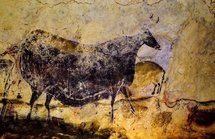 Cave paintings in France