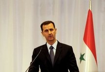 Syrian President Bashar al-Assad, pictured 7th June 2010