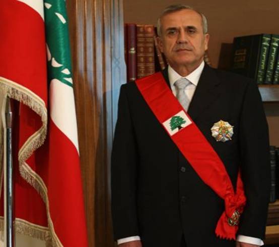 President Michel Sleiman in 2009 President Michel Sleiman in 2009