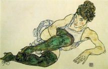picture by Egon Schiele picture by Egon Schiele