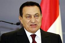 - Egyptian President Hosni Mubarak - Egyptian President Hosni Mubarak