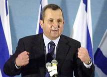 Israeli Defense Minister Ehud Barak