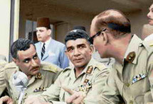 Gamal Abdel Nasser-left Gamal Abdel Nasser-left
