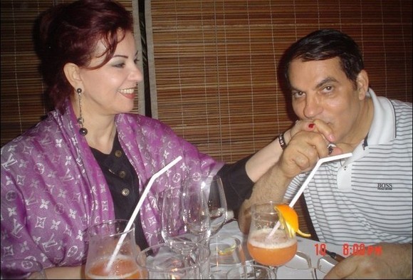 Bin Ali and his wife Bin Ali and his wife