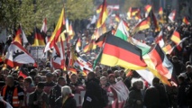 Counter-demonstrators block march in German city over gang-rape case