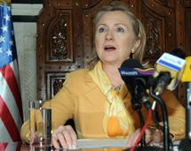 Clinton at NATO talks amid Libya friction