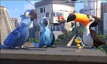'Rio' makes nest atop the US box office