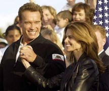 Arnie admits lovechild triggered marriage split