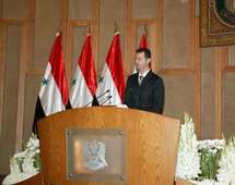 Syria's Assad offers dialogue, refuses 'chaos' Syria's Assad offers dialogue, refuses 'chaos'