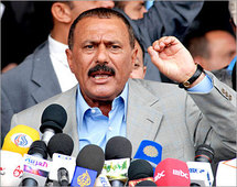 Saleh to speak on TV, UN launches Yemen mission