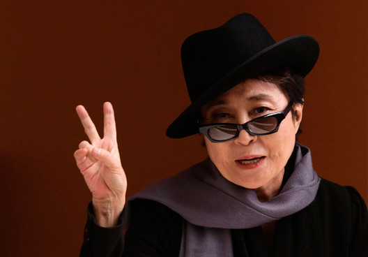 Yoko Ono says Japan should look at Iceland Yoko Ono says Japan should look at Iceland