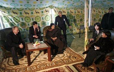 New Libya replaces Kadhafi's tent at UN New Libya replaces Kadhafi's tent at UN