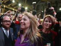 Slovakia's first female president, Zuzana Caputova, takes office