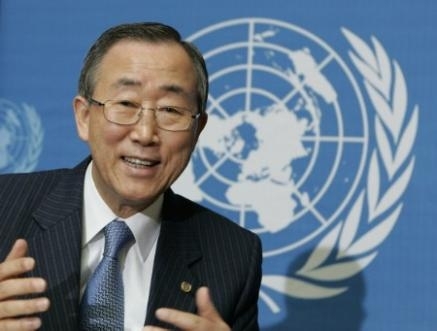 UN chief urges 'reconcialition' in the Middle East