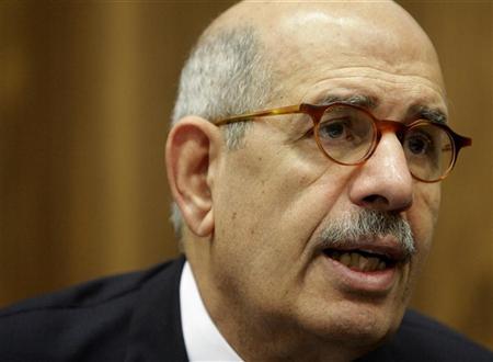 ElBaradei says not to run for Egypt presidency ElBaradei says not to run for Egypt presidency