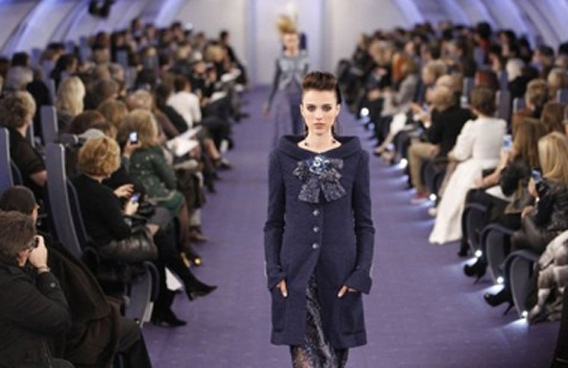 Fasten your seatbelts: Chanel flies couture sky-high