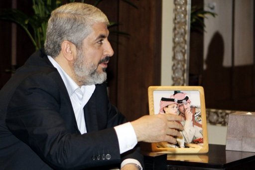 Khaled Meshaal (AFP/File, Khalil Mazraawi) Khaled Meshaal (AFP/File, Khalil Mazraawi)
