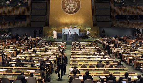 UN General Assembly condemns Syria crackdown