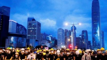 Police disperse Hong Kong rally with tear gas, water cannon Police disperse Hong Kong rally with tear gas, water cannon