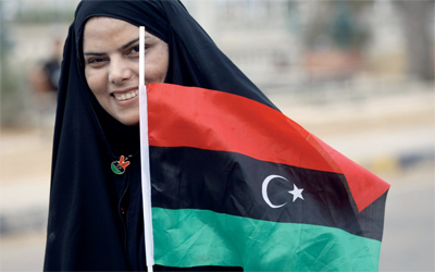 Libyan PM promises brighter future for women