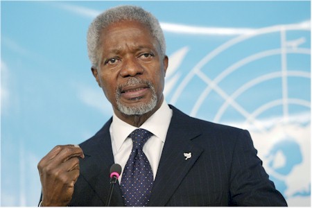 Kofi Annan to meet Assad in Damascus: UN
