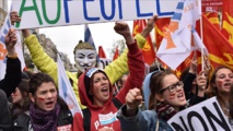 Tens of thousands join French protests against domestic violence