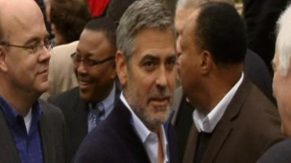 Clooney arrested in Sudan protest Clooney arrested in Sudan protest