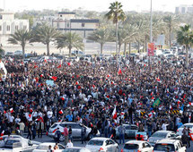 Thousands stage anti-police march in Bahrain Thousands stage anti-police march in Bahrain