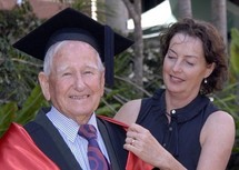 Aussie, 97, becomes 'world's oldest graduate' Aussie, 97, becomes 'world's oldest graduate'