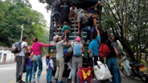 Venezuelan refugees returning home because of coronavirus Venezuelan refugees returning home because of coronavirus