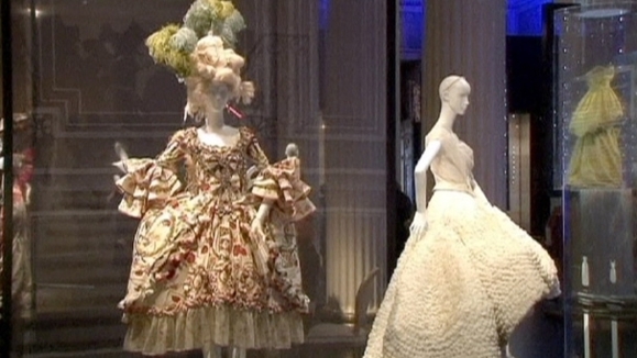 New-look Dior blooms at Paris couture New-look Dior blooms at Paris couture