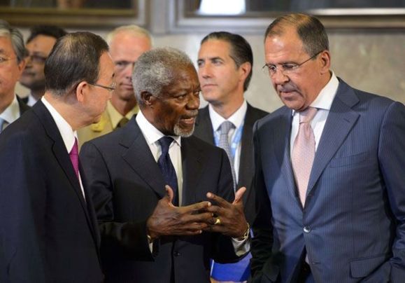 Annan seeks Iran, Iraq help in ending Syria crisis