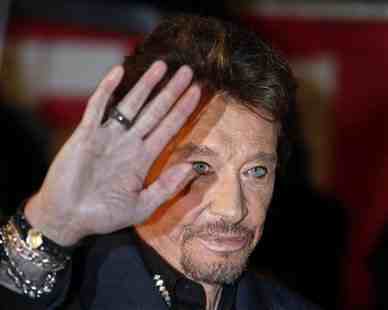 French rock star Hallyday in intensive care in Caribbean French rock star Hallyday in intensive care in Caribbean