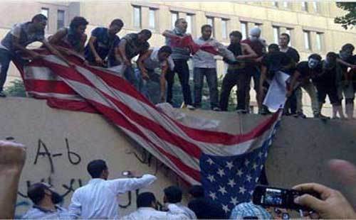 Violence explodes as Muslims protest anti-Islam film Violence explodes as Muslims protest anti-Islam film