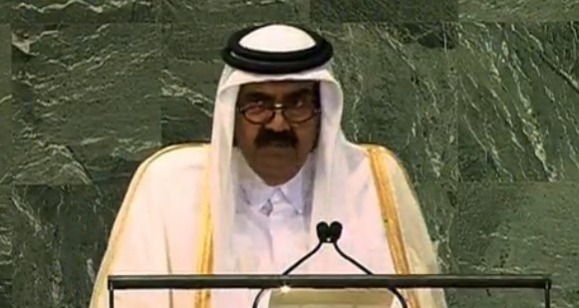 Qatar calls for Arab intervention in Syria