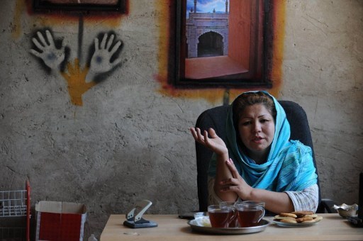 Laila Haidari, 'mother' of Afghan drug addicts