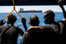 Street artist Banksy sponsors refugee rescue ship in Mediterranean