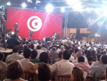 Hundreds protest against Tunisia's ruling Islamists Hundreds protest against Tunisia's ruling Islamists