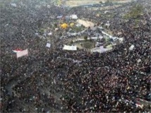 Egyptians protest for army to return to power