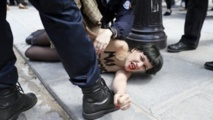 Femen topless activists freed from Tunisia prison Femen topless activists freed from Tunisia prison