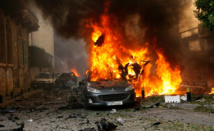 Suicide car bomb kills three at Lebanon army post Suicide car bomb kills three at Lebanon army post