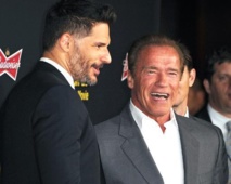 Arnie tries for subtlety, with guns, in 'Sabotage'