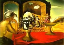 Oil painting certified as early work by Dali