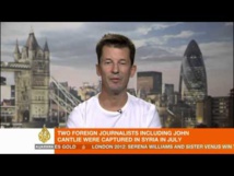 IS propaganda video places hostage in Kobane IS propaganda video places hostage in Kobane